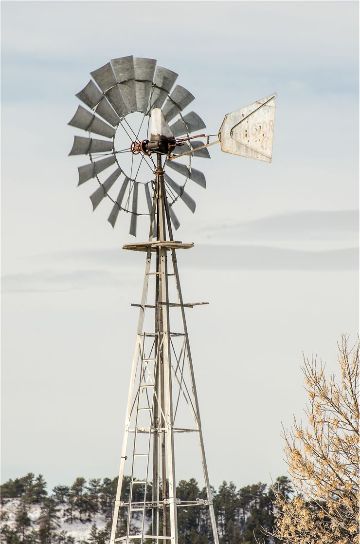 Picture Of Wind Water Pump Windmill Turbine